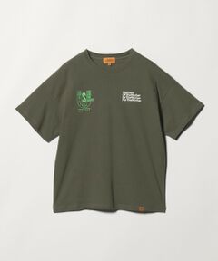 green label relaxing / グリーンレーベル リラクシング カットソー | 【別注】＜UNIVERSAL OVERALL＞グラフィック プリント Tシャツ / キッズ 140cm-160cm