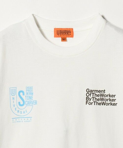 green label relaxing / グリーンレーベル リラクシング カットソー | 【別注】＜UNIVERSAL OVERALL＞グラフィック プリント Tシャツ / キッズ 140cm-160cm | 詳細1