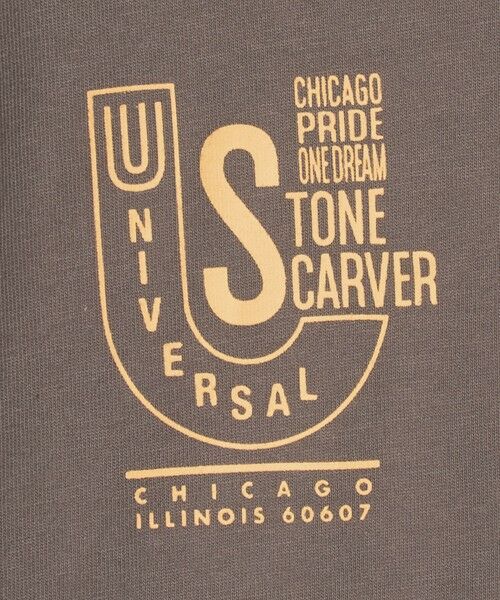 green label relaxing / グリーンレーベル リラクシング カットソー | 【別注】＜UNIVERSAL OVERALL＞グラフィック プリント Tシャツ / キッズ 140cm-160cm | 詳細15