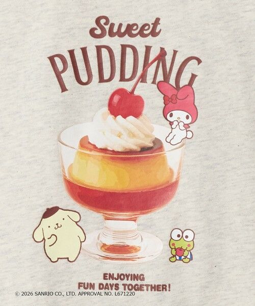 green label relaxing / グリーンレーベル リラクシング カットソー | 【別注】＜Sanrio＞グラフィック Tシャツ / キッズ 140cmー150cm | 詳細5
