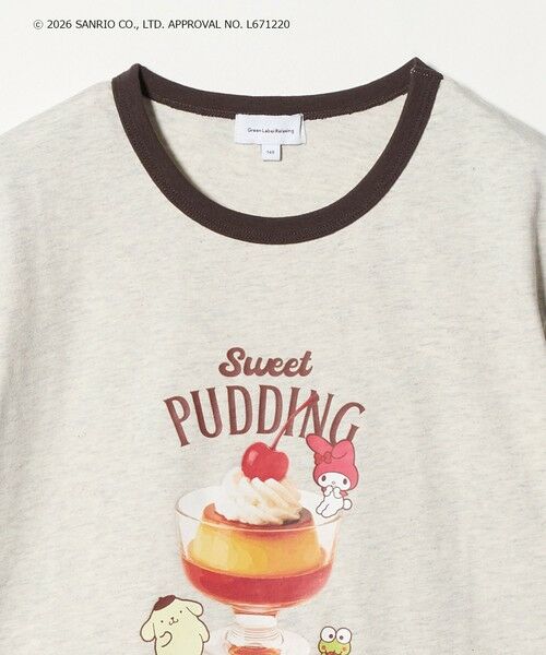 green label relaxing / グリーンレーベル リラクシング カットソー | 【別注】＜Sanrio＞グラフィック Tシャツ / キッズ 140cmー150cm | 詳細4