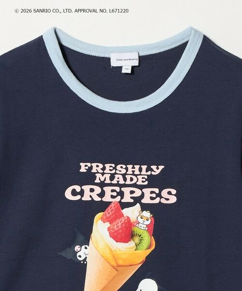 green label relaxing / グリーンレーベル リラクシング カットソー | 【別注】＜Sanrio＞グラフィック Tシャツ / キッズ 140cmー150cm | 詳細13