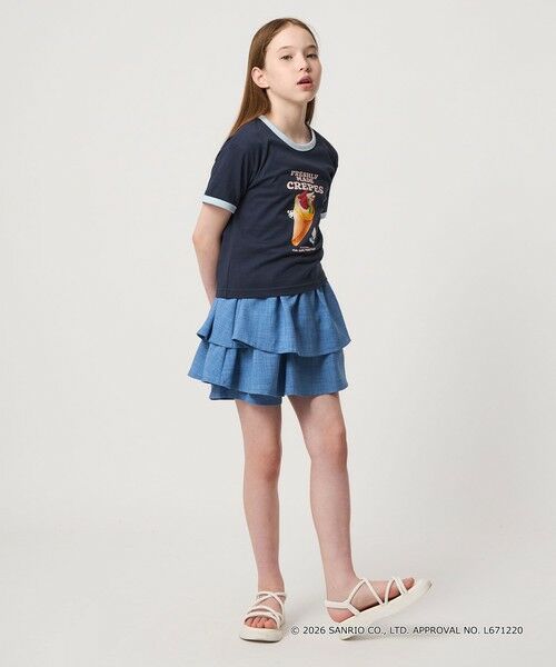 green label relaxing / グリーンレーベル リラクシング カットソー | 【別注】＜Sanrio＞グラフィック Tシャツ / キッズ 140cmー150cm | 詳細8