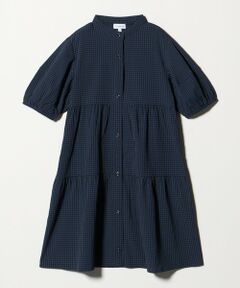 green label relaxing / グリーンレーベル リラクシング ロング・マキシ丈ワンピース | チェック ワンピース / キッズ 140cm-160cm