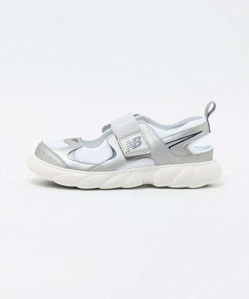 green label relaxing / グリーンレーベル リラクシング スニーカー | 【WEB限定】＜New Balance＞230 Hook and Loop / キッズ 22cm-25cm（SILVER）