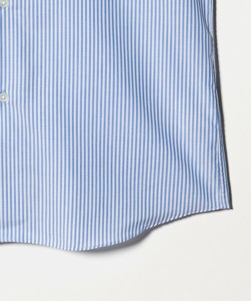 green label relaxing / グリーンレーベル リラクシング シャツ・ブラウス | エブリット TC パナマ ストライプ スタンダード ボタンダウン ショートスリーブ シャツ -イージーアイロン・通気性- | 詳細8