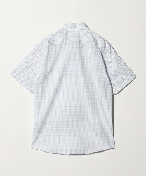 green label relaxing / グリーンレーベル リラクシング シャツ・ブラウス | エブリット TC パナマ チェック スタンダード ボタンダウン ショートスリーブ シャツ -イージーアイロン・通気性- | 詳細2