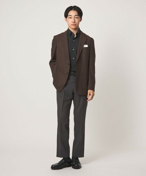green label relaxing / グリーンレーベル リラクシング シャツ・ブラウス | エブリット TC ジャージー スタンダード スナップ ボタンダウン ショートスリーブ シャツ -イージーアイロン- | 詳細2