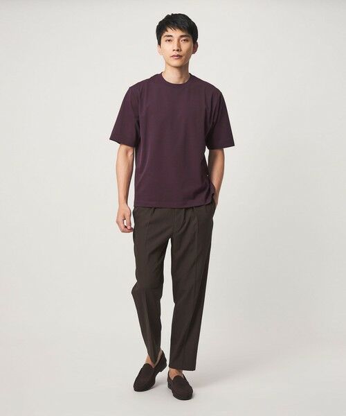 green label relaxing / グリーンレーベル リラクシング カットソー | アイスコットン カノコ クルーネック カットソー -接触冷感- | 詳細25