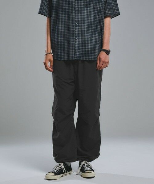 green label relaxing / グリーンレーベル リラクシング その他パンツ | 【別注/WEB限定】＜3/2 WORKS＞GLR サプレックスナイロン トレーニング パンツ | 詳細1