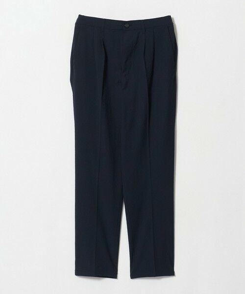 green label relaxing / グリーンレーベル リラクシング スラックス・ドレスパンツ | 【WEB限定】JUST fit サッカー イージー 2P スラックス（NAVY）