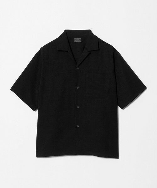green label relaxing / グリーンレーベル リラクシング シャツ・ブラウス | スラブ オープンカラー 半袖 シャツ | 詳細4