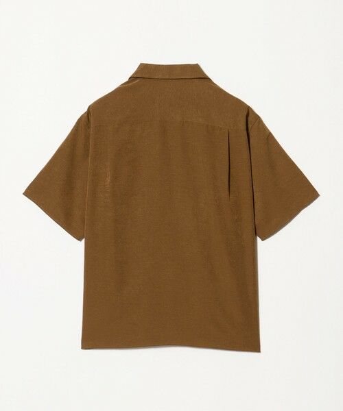 green label relaxing / グリーンレーベル リラクシング シャツ・ブラウス | スラブ オープンカラー 半袖 シャツ | 詳細5