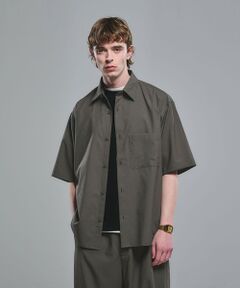 green label relaxing / グリーンレーベル リラクシング シャツ・ブラウス | Dot Air ボックス レギュラーカラー 半袖 シャツ -ストレッチ-