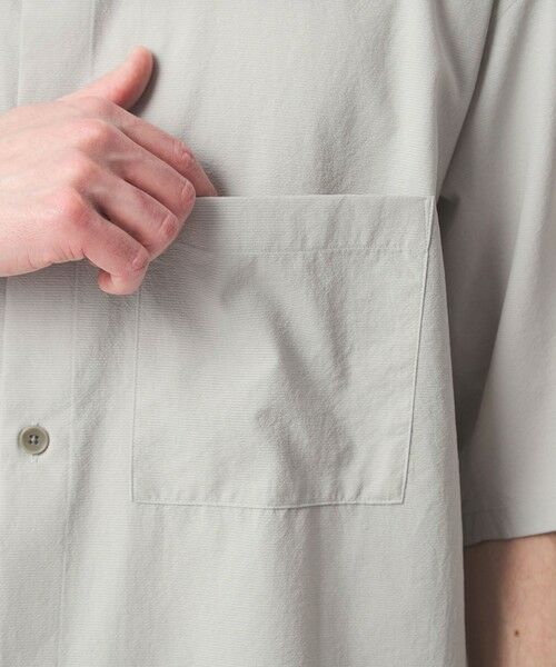 green label relaxing / グリーンレーベル リラクシング シャツ・ブラウス | Dot Air ボックス レギュラーカラー 半袖 シャツ -ストレッチ- | 詳細17