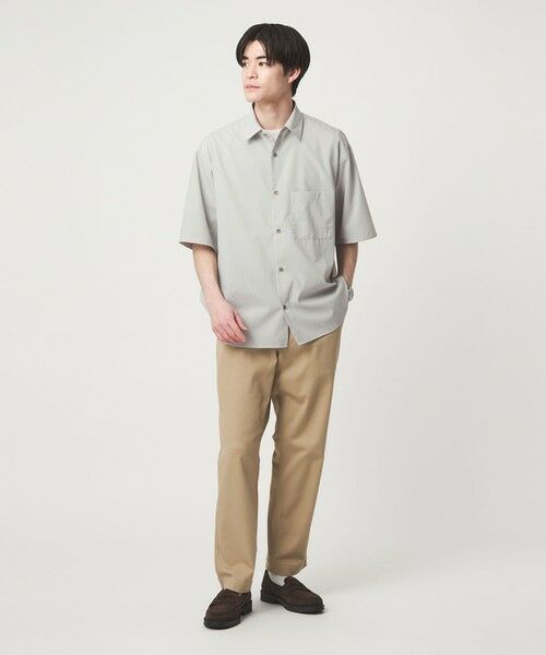 green label relaxing / グリーンレーベル リラクシング シャツ・ブラウス | Dot Air ボックス レギュラーカラー 半袖 シャツ -ストレッチ- | 詳細10