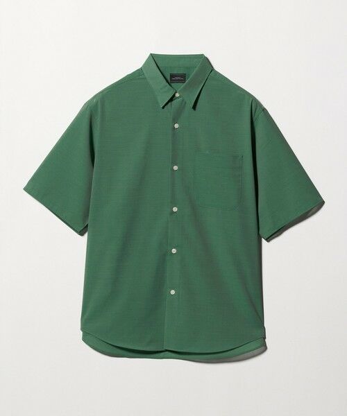 green label relaxing / グリーンレーベル リラクシング シャツ・ブラウス | ウォッシャブル TW サイロ ジャストルーズ レギュラーカラー 半袖 シャツ -通気性・接触冷感- | 詳細9