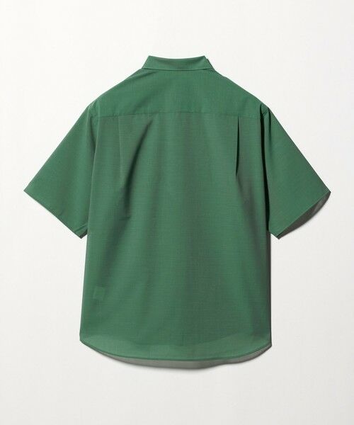 green label relaxing / グリーンレーベル リラクシング シャツ・ブラウス | ウォッシャブル TW サイロ ジャストルーズ レギュラーカラー 半袖 シャツ -通気性・接触冷感- | 詳細10