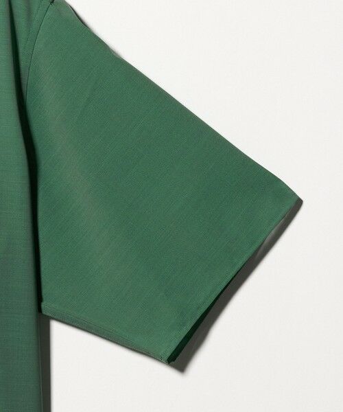green label relaxing / グリーンレーベル リラクシング シャツ・ブラウス | ウォッシャブル TW サイロ ジャストルーズ レギュラーカラー 半袖 シャツ -通気性・接触冷感- | 詳細12