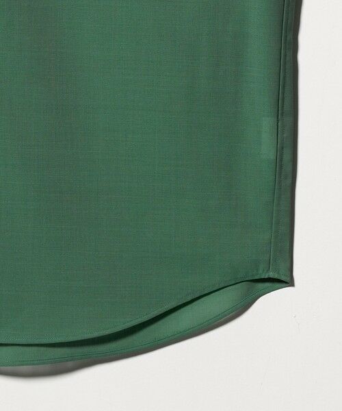 green label relaxing / グリーンレーベル リラクシング シャツ・ブラウス | ウォッシャブル TW サイロ ジャストルーズ レギュラーカラー 半袖 シャツ -通気性・接触冷感- | 詳細13