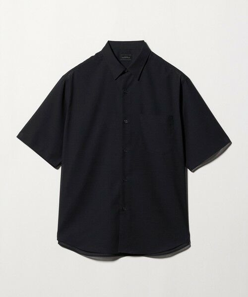 green label relaxing / グリーンレーベル リラクシング シャツ・ブラウス | ウォッシャブル TW サイロ ジャストルーズ レギュラーカラー 半袖 シャツ -通気性・接触冷感- | 詳細27