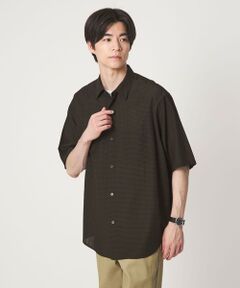 green label relaxing / グリーンレーベル リラクシング シャツ・ブラウス | シアー ギンガムチェック ジャストルーズ 半袖 シャツ