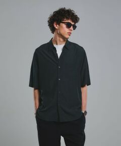 green label relaxing / グリーンレーベル リラクシング シャツ・ブラウス | シアー ギンガムチェック ジャストルーズ 半袖 シャツ