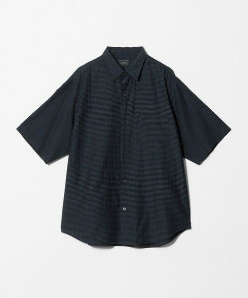 green label relaxing / グリーンレーベル リラクシング シャツ・ブラウス | シアー ギンガムチェック ジャストルーズ 半袖 シャツ | 詳細23