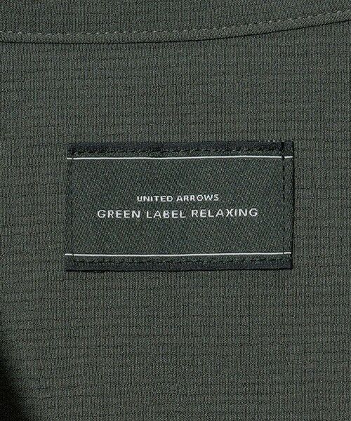 green label relaxing / グリーンレーベル リラクシング シャツ・ブラウス | ボイル メッシュ オープンカラー 半袖 シャツ -吸水速乾- | 詳細11