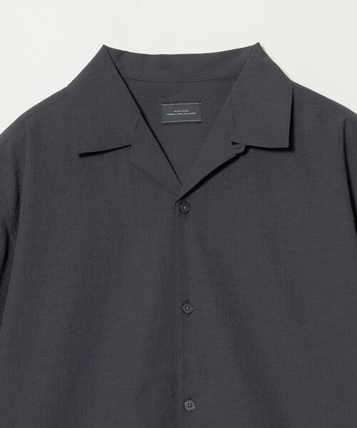 green label relaxing / グリーンレーベル リラクシング シャツ・ブラウス | ボイル メッシュ オープンカラー 半袖 シャツ -吸水速乾- | 詳細29