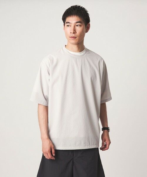 green label relaxing / グリーンレーベル リラクシング Tシャツ | Dot Air ドローコード クルーネック 半袖 Tシャツ -ストレッチ- | 詳細9