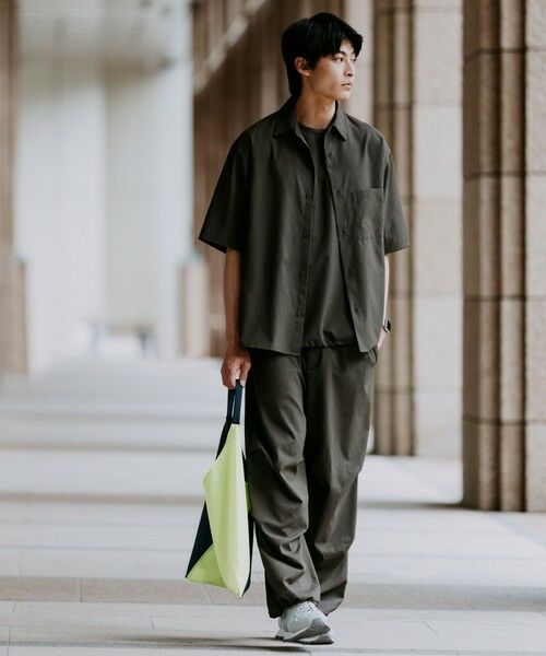 green label relaxing / グリーンレーベル リラクシング Tシャツ | Dot Air ドローコード クルーネック 半袖 Tシャツ -ストレッチ- | 詳細29