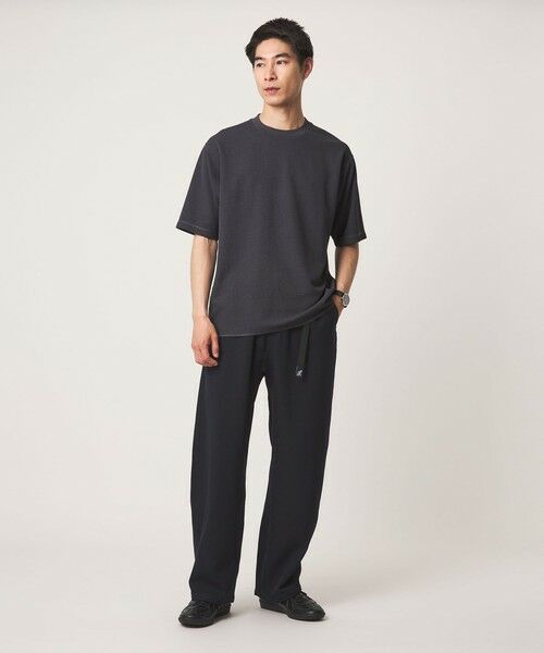 green label relaxing / グリーンレーベル リラクシング Tシャツ | Somarti ワッフル クルーネック 半袖 Tシャツ -遮熱・UVカット・吸水速乾- | 詳細7