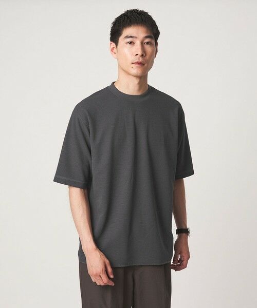 green label relaxing / グリーンレーベル リラクシング Tシャツ | Somarti ワッフル クルーネック 半袖 Tシャツ -遮熱・UVカット・吸水速乾- | 詳細8