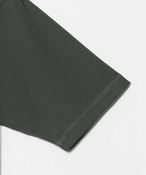 green label relaxing / グリーンレーベル リラクシング Tシャツ | Somarti ワッフル クルーネック 半袖 Tシャツ -遮熱・UVカット・吸水速乾- | 詳細13
