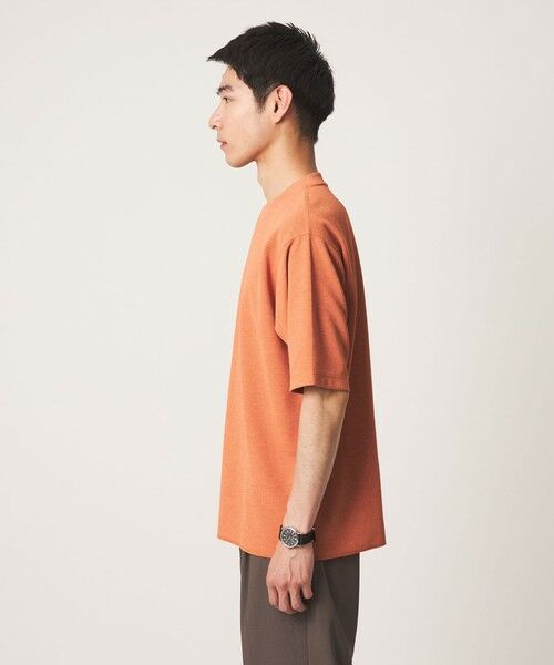 green label relaxing / グリーンレーベル リラクシング Tシャツ | Somarti ワッフル クルーネック 半袖 Tシャツ -遮熱・UVカット・吸水速乾- | 詳細25