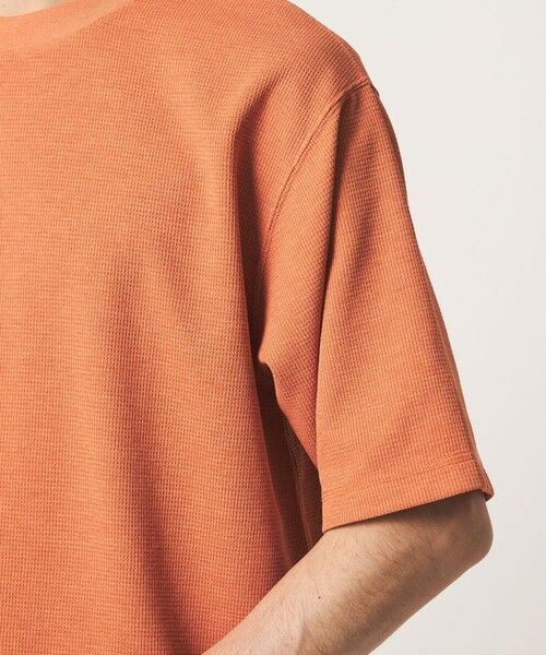 green label relaxing / グリーンレーベル リラクシング Tシャツ | Somarti ワッフル クルーネック 半袖 Tシャツ -遮熱・UVカット・吸水速乾- | 詳細28
