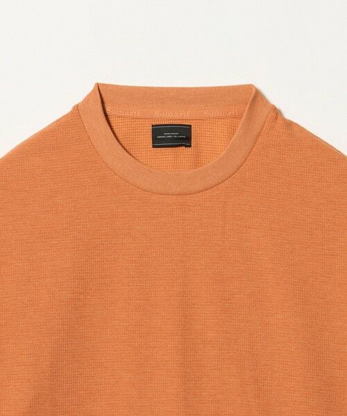 green label relaxing / グリーンレーベル リラクシング Tシャツ | Somarti ワッフル クルーネック 半袖 Tシャツ -遮熱・UVカット・吸水速乾- | 詳細29