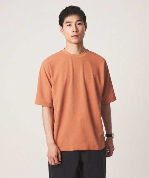green label relaxing / グリーンレーベル リラクシング Tシャツ | Somarti ワッフル クルーネック 半袖 Tシャツ -遮熱・UVカット・吸水速乾- | 詳細19