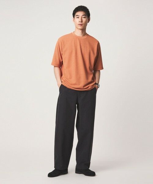 green label relaxing / グリーンレーベル リラクシング Tシャツ | Somarti ワッフル クルーネック 半袖 Tシャツ -遮熱・UVカット・吸水速乾- | 詳細20