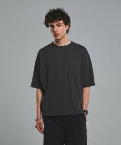 green label relaxing / グリーンレーベル リラクシング Tシャツ | HEAT SHIELD ドルマンスリーブ クルーネック 半袖Tシャツ -UVカット・接触冷感・遮熱-