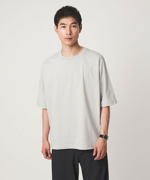 green label relaxing / グリーンレーベル リラクシング Tシャツ | ドルマンスリーブ クルーネック 半袖Tシャツ -UVカット・接触冷感・遮熱- | 詳細8