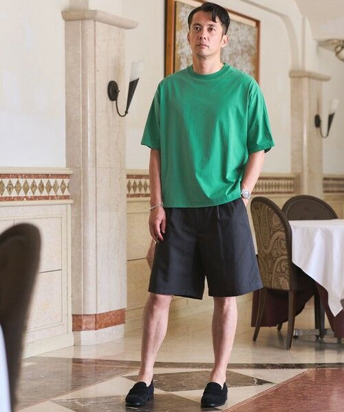 green label relaxing / グリーンレーベル リラクシング Tシャツ | ドルマンスリーブ クルーネック 半袖Tシャツ -UVカット・接触冷感・遮熱- | 詳細24