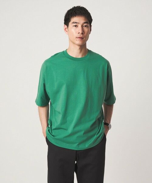 green label relaxing / グリーンレーベル リラクシング Tシャツ | ドルマンスリーブ クルーネック 半袖Tシャツ -UVカット・接触冷感・遮熱- | 詳細25