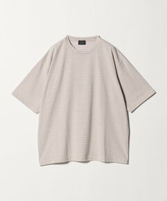 green label relaxing / グリーンレーベル リラクシング Tシャツ | フェード ボーダー クルーネック 半袖 Tシャツ