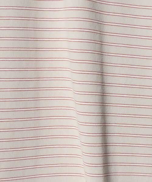 green label relaxing / グリーンレーベル リラクシング Tシャツ | フェード ボーダー クルーネック 半袖 Tシャツ | 詳細8