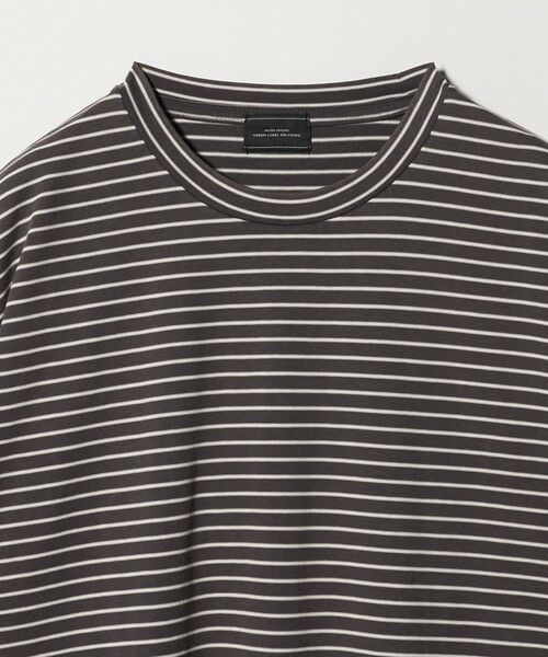 green label relaxing / グリーンレーベル リラクシング Tシャツ | フェード ボーダー クルーネック 半袖 Tシャツ | 詳細17