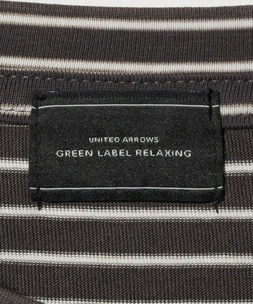 green label relaxing / グリーンレーベル リラクシング Tシャツ | フェード ボーダー クルーネック 半袖 Tシャツ | 詳細20