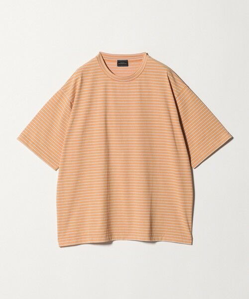 green label relaxing / グリーンレーベル リラクシング Tシャツ | フェード ボーダー クルーネック 半袖 Tシャツ | 詳細25