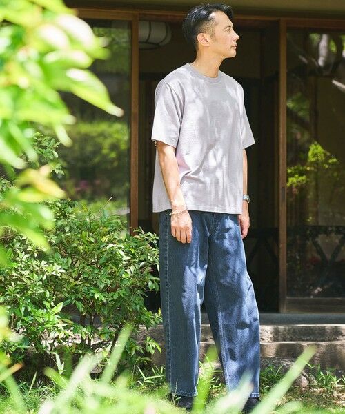 green label relaxing / グリーンレーベル リラクシング Tシャツ | オーバーダイ クルーネック 半袖 Tシャツ カットソー | 詳細1